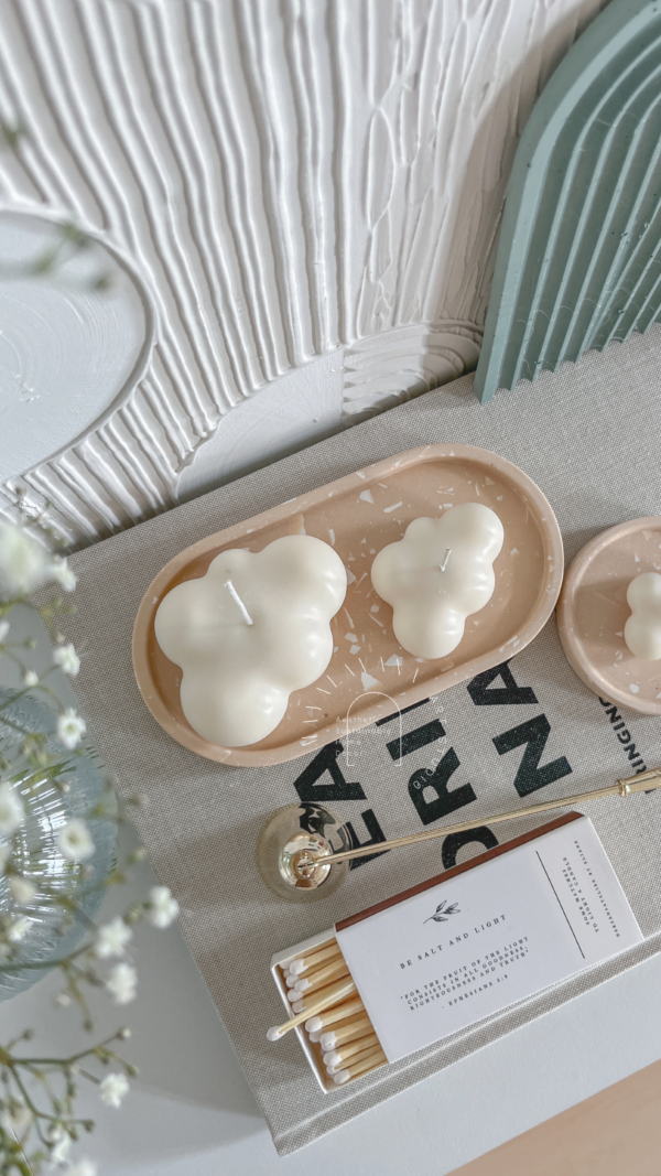 Charming Cloud Candle Set