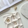 Square Geometric Shape Jewelry Tray