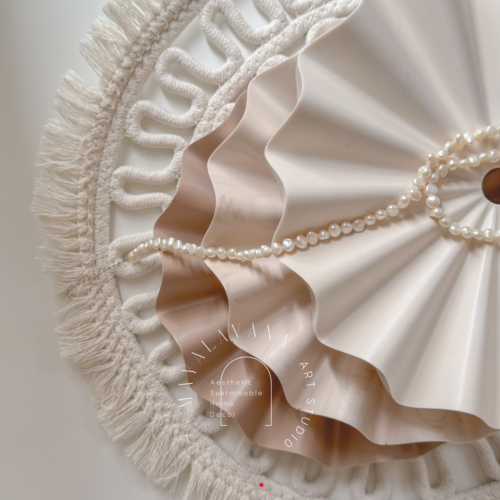 Ruffled Jewelry Decorative Tray