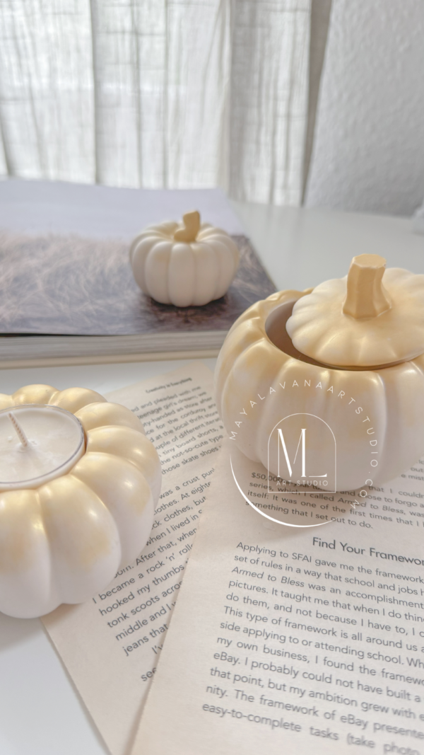 Pumpkin Tealight Holder