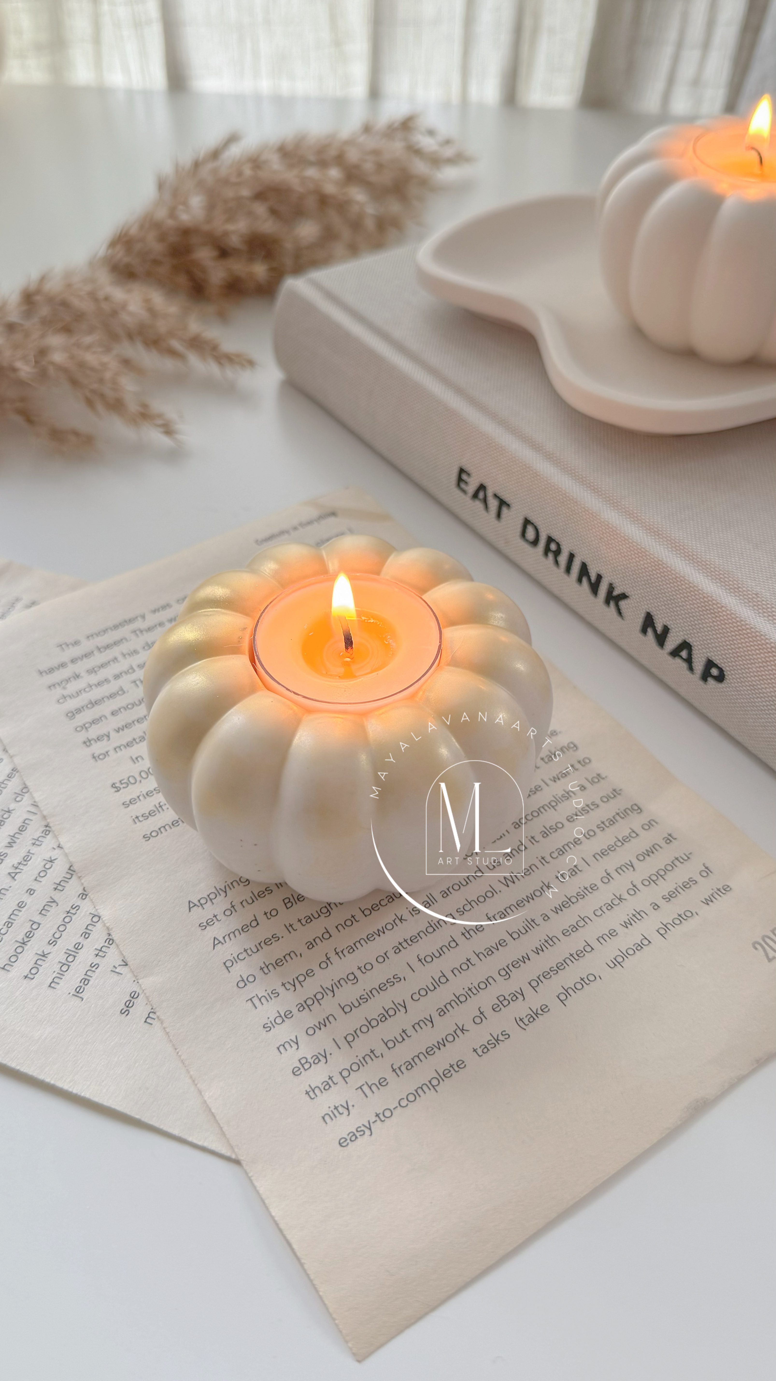 Pumpkin Tealight Holder