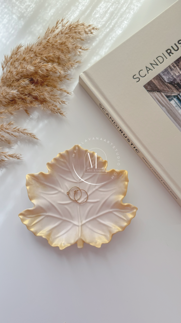 Maple Leaf Jewelry Tray