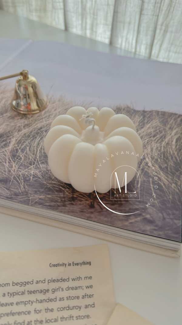 Pumpkin Shape Decorative Candle