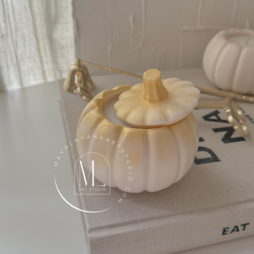 Scented Candle in Pumpkin Container