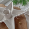 Christmas Star-Shaped Candleholder Set for Advent Season