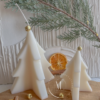 Minimalist Christmas Tree Candles