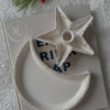 Christmas Star-Shaped Candleholder Set for Advent Season