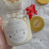 Holiday Scented Candle in a Glass Jar