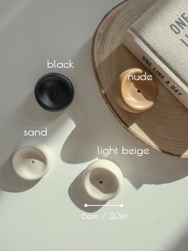 Organic Stone Incense Holder