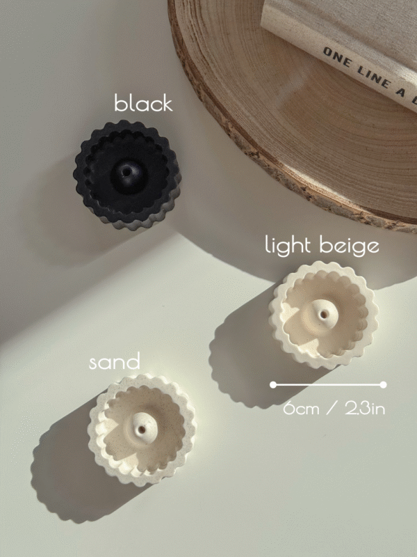 Ribbed Incense Holder