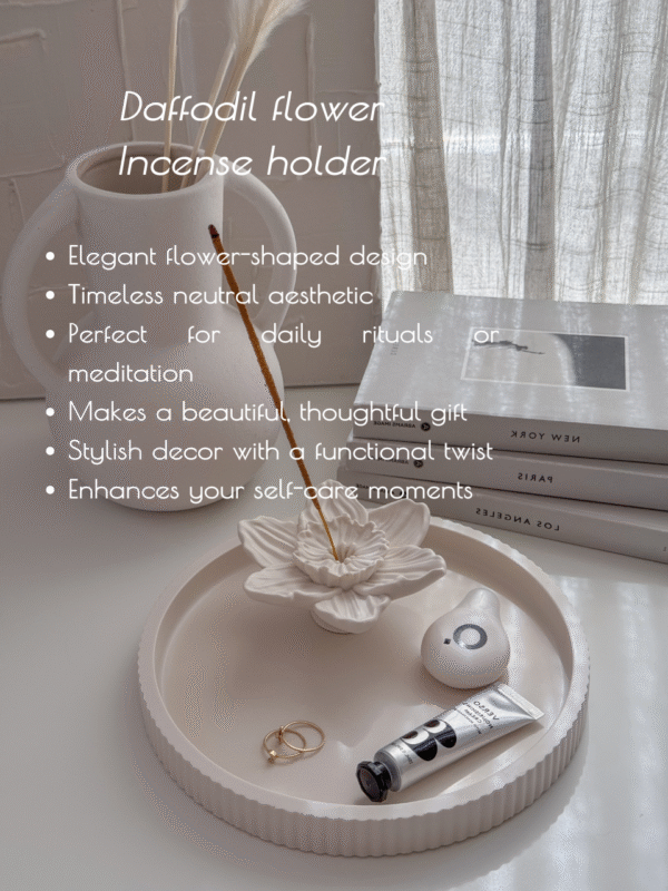 Daffodil Flower Incense Holder