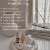 Modern Round Organizer Tray
