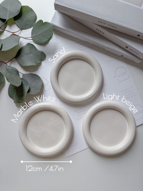 Minimalist Round Trinket Tray