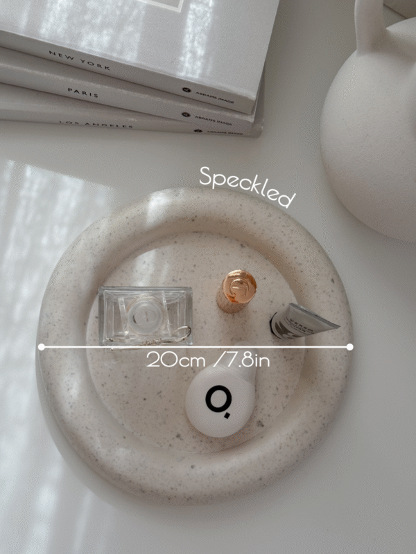 Modern Round Organizer Tray
