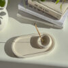 Organic Stone Incense Holder