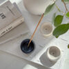 Organic Stone Incense Holder