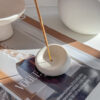 Organic Stone Incense Holder