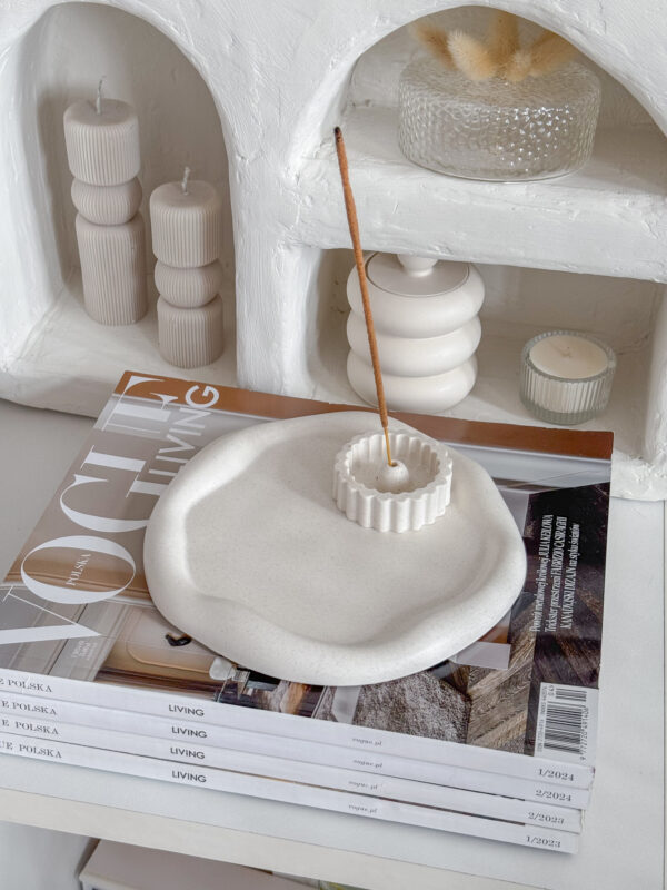 Ribbed Incense Holder