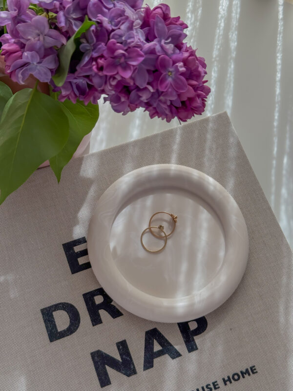Minimalist Round Trinket Tray