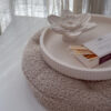 Modern Ribbed Round Tray