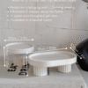 Minimalist Pedestal Tray Set